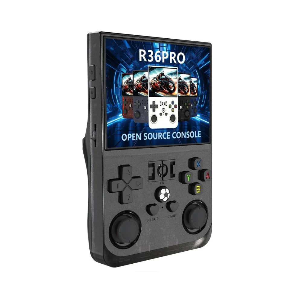 R36S PRO Nešiojama Retro Konsolė, 64/128GB, 10 000 Žaidimų