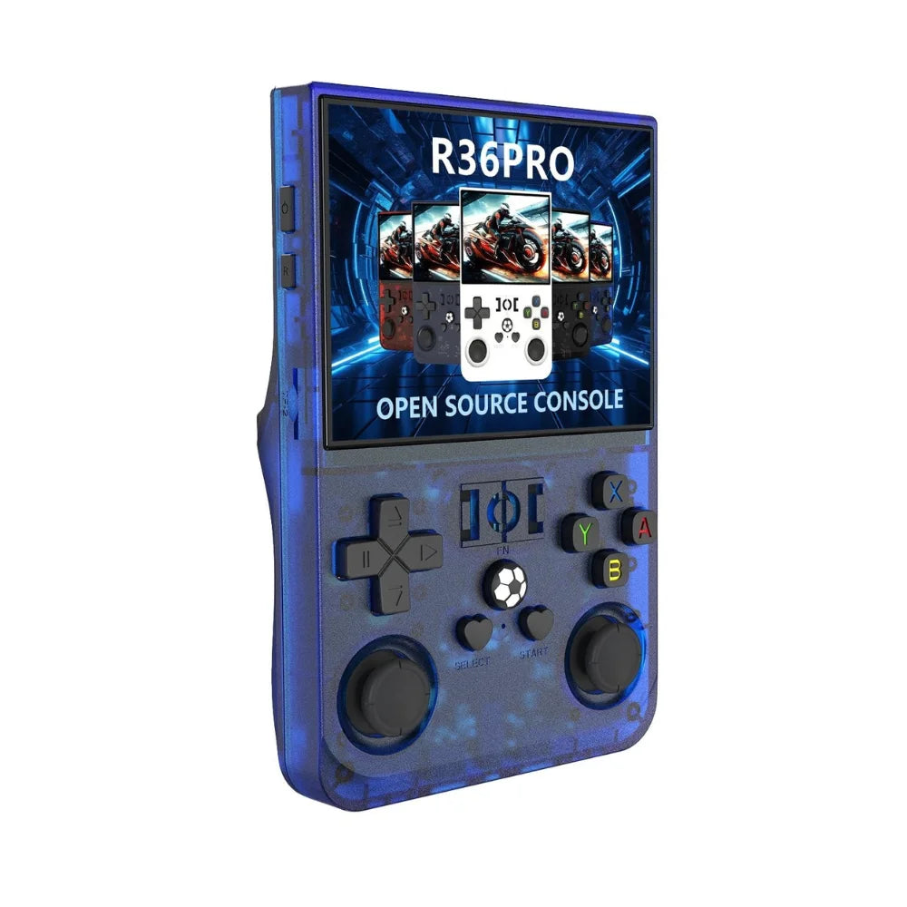 R36S PRO Nešiojama Retro Konsolė, 64/128GB, 10 000 Žaidimų
