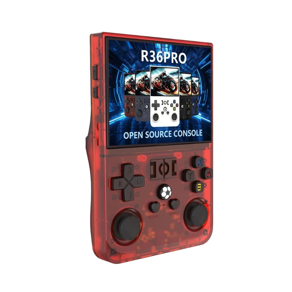 R36S PRO Nešiojama Retro Konsolė, 64/128GB, 10 000 Žaidimų