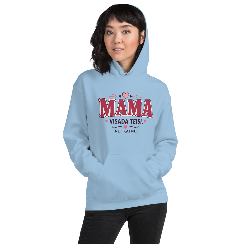Mama visada teisi (net kai ne) – Džemperis (modelis)