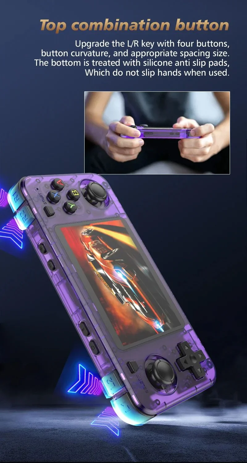 Retro konsolė R36H 64GB / 128GB aprašymo nuotrauka