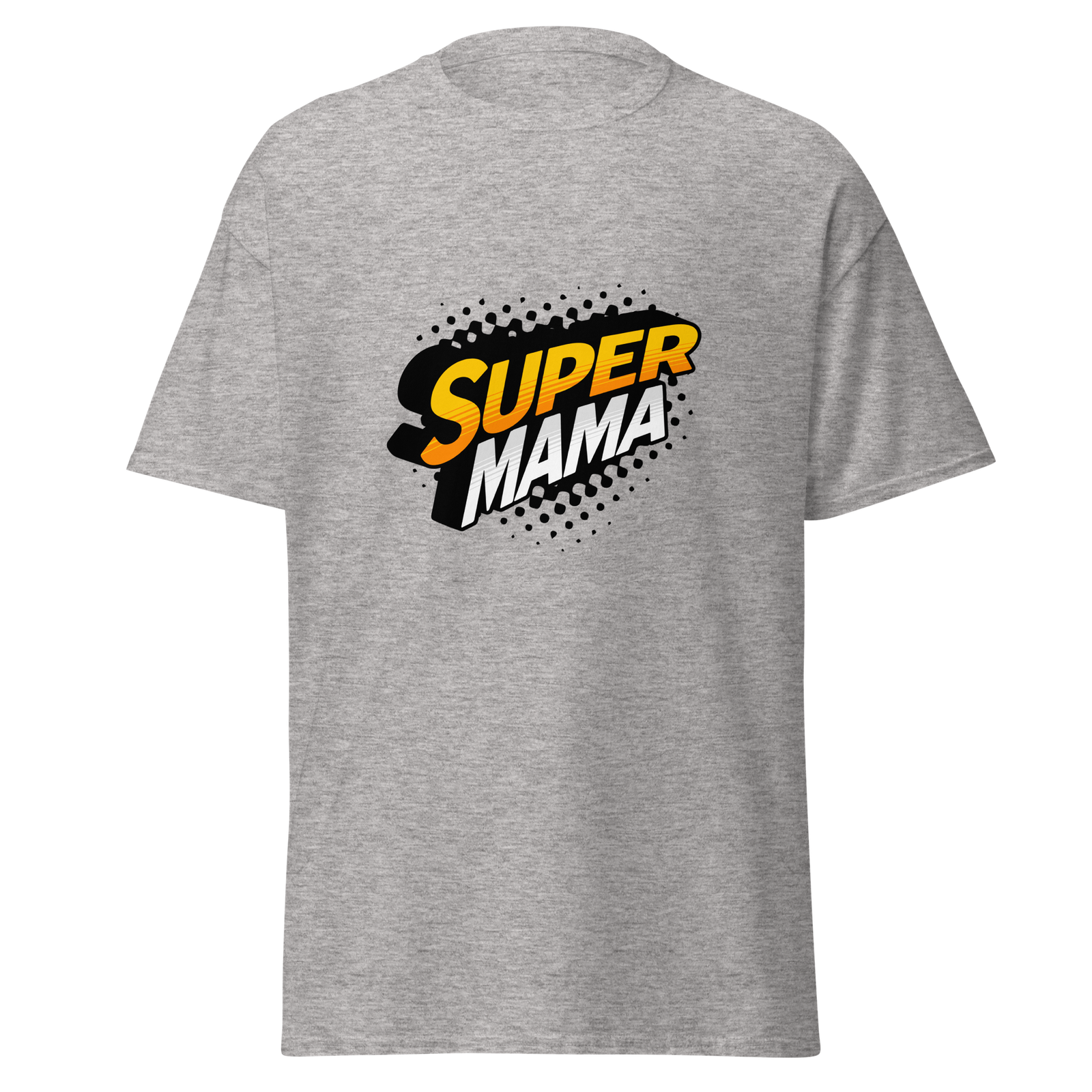 Super mama šviesųs marškinėliai