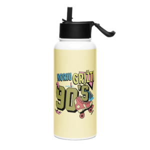 Nerūdijančio plieno vandens gertuvė „Noriu grįžti į 90's“ 950ml